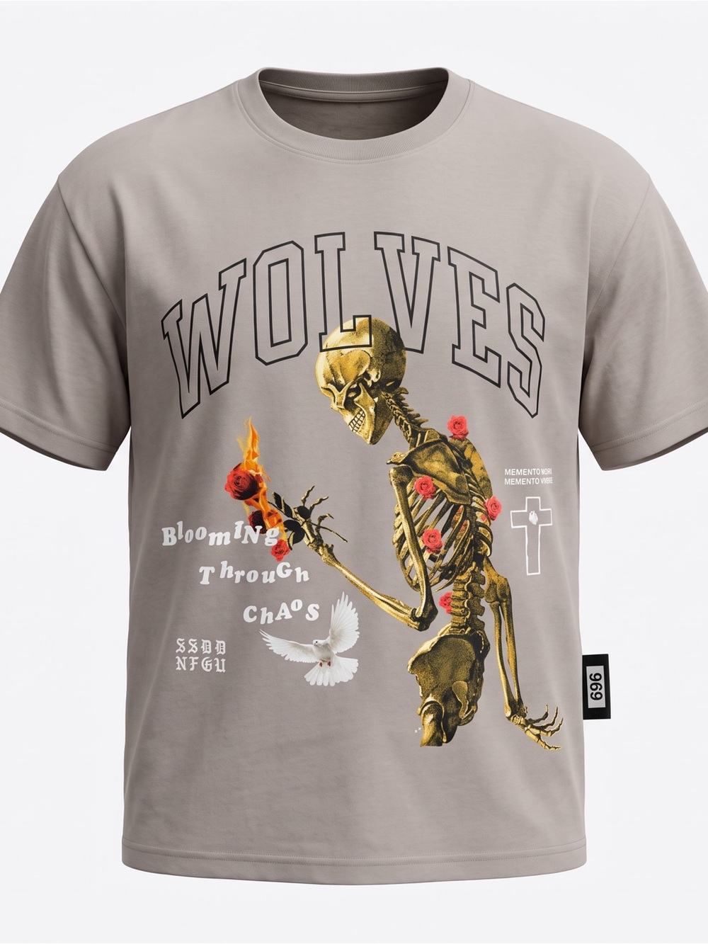 Darc Sport Death Rose Limited Edition T-Shirt 696 of 1000